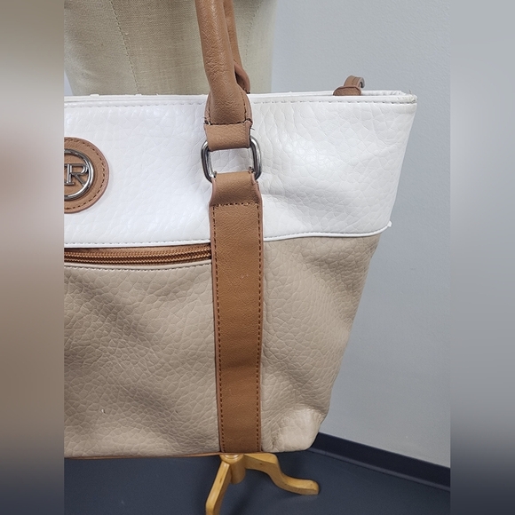 Kim Rogers Women's Two-Tone Shoulder Purse (Great For Upcycling) - Picture 10 of 16